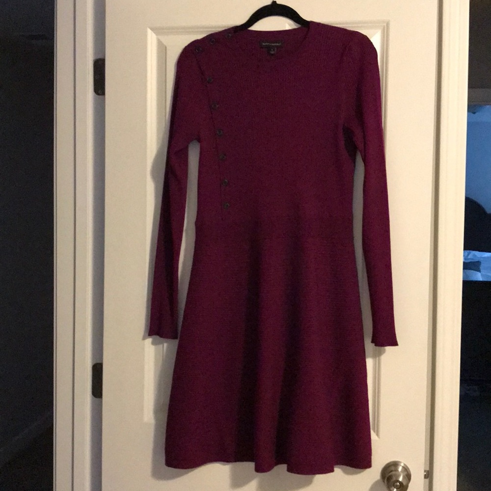 New never worn, knit sweater long sleeve dress.